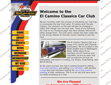 Tablet Screenshot of elcaminoclassics.com
